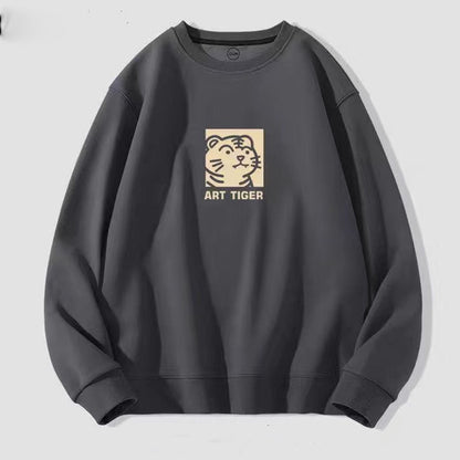 Sweatshirt Streetwear Mann Langarm Pullover