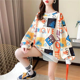 Casual Sweatshirts Female Clothing 2024 Autumn Oversized All-match