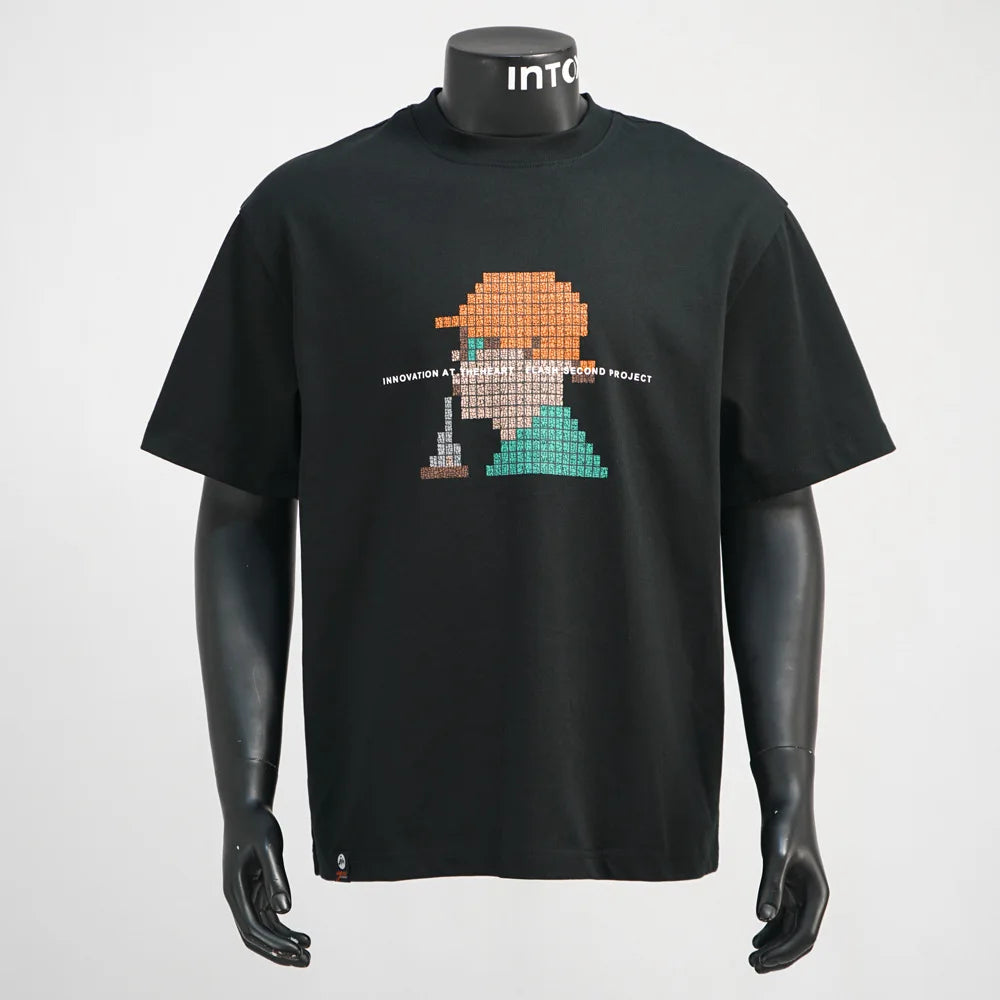 2025 New Trend Men’s Creative Printed Summer T-Shirt Loose Round Neck