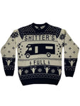 Men's Christmas Vintage Car Jacquard Sweater Pullover