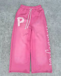 Y2K Women’s Letter Print Sweatpants Retro Hip Hop