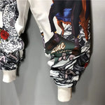 Streetwear Harajuku Jogger Herren Patchwork Haremshose