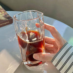 Glass Water Cup Household Premium Sense Wine Cup Drink Juice Coffee Milk Cup