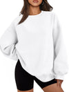Women's Oversized Fleece Hoodie - Cotton Pullover Sweatshirt