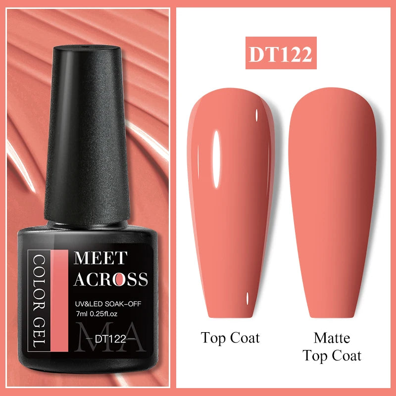 7ml Super Top Coat Gel Nail Base Gel Matte Top Coat Semi-Permanent