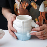 Ceramic Cup Funny Muscular Man Water Cup Mugs