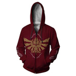 Herren Hoodie Preppy Style Zelda Popluar Game Casual Fashion