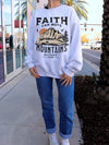 Jesus Bible Verse Hoodie Christian Faith Pullover for Women
