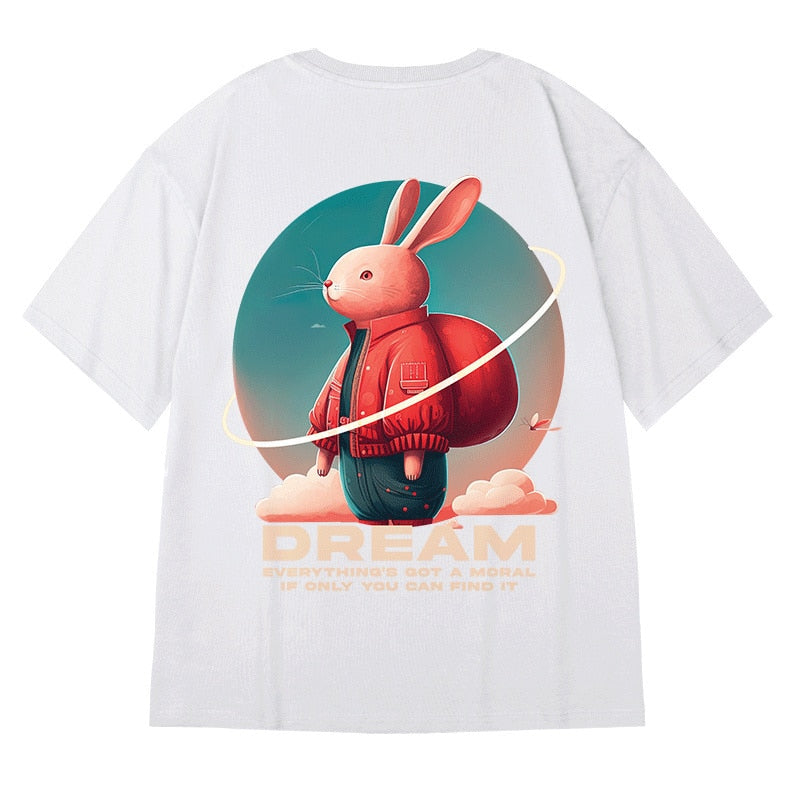 Männer Streetwear Harajuku Oversize T Shirt Cartoon Anime