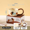Sausage Puppy Breakfast Cute Ceramic Mug Creative