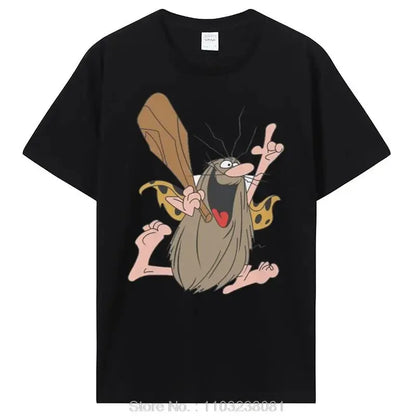Hanna Barbera Captain Caveman 80s Cartoon Print Tee