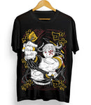 Tengen Uzui T-shirt Demon Slayer Kimetsu No Yaiba Hashira Black