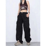 Y2K Street Retro Women's Casual Mopping Pants