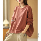 Autumn Women Casual Oversize Streetwear Sweatshirt Y2K