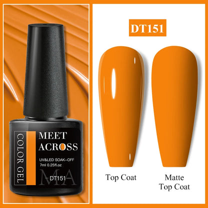 7ml Super Top Coat Gel Nail Base Gel Matte Top Coat Semi-Permanent