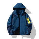 Lightweight Waterproof Windbreaker Jacket With Zipper For Outdoor