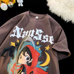 Unleash Your Unique Style Embrace Summer with Trendy Goth Harajuku Fashion T-shirt