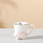 Cute Cat Paw Ceramic Mug