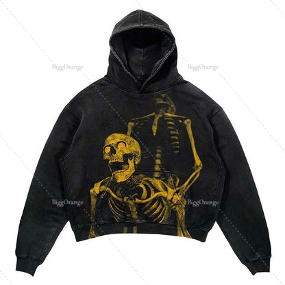 Hoodies Harajuku Streetwear Grunge Übergroße