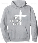 Men Pullover Jesus Cross Graphic Hoodie