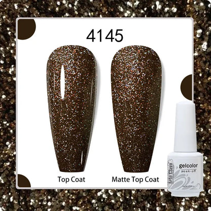 8ml Pure Color Gel Nail Polish Nail Art Manicure Semi Permanent
