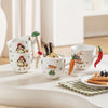 Novelty Vegetable Handle Mug Ceramic 230ml Coffee Cup Cartoon Print
