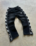 Y2K Striped Star Sweatpants Retro Harajuku Hip Hop Wide-Leg