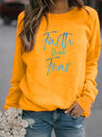 Women Sweatshirt Fleece Long Sleeve Pullovers