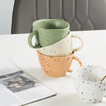 Unregelmäßigen Keramik Becher Espresso Kaffee tasse frühstück milch Tassen Paar Wasser Tasse
