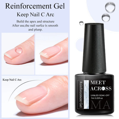 7ml Super Top Coat Gel Nail Base Gel Matte Top Coat Semi-Permanent