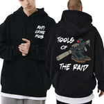 Anti Crime Mob Tools of The Raid Graphic Hoodie