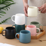 480ML Ceramic Mugs Large Capacity with Handle