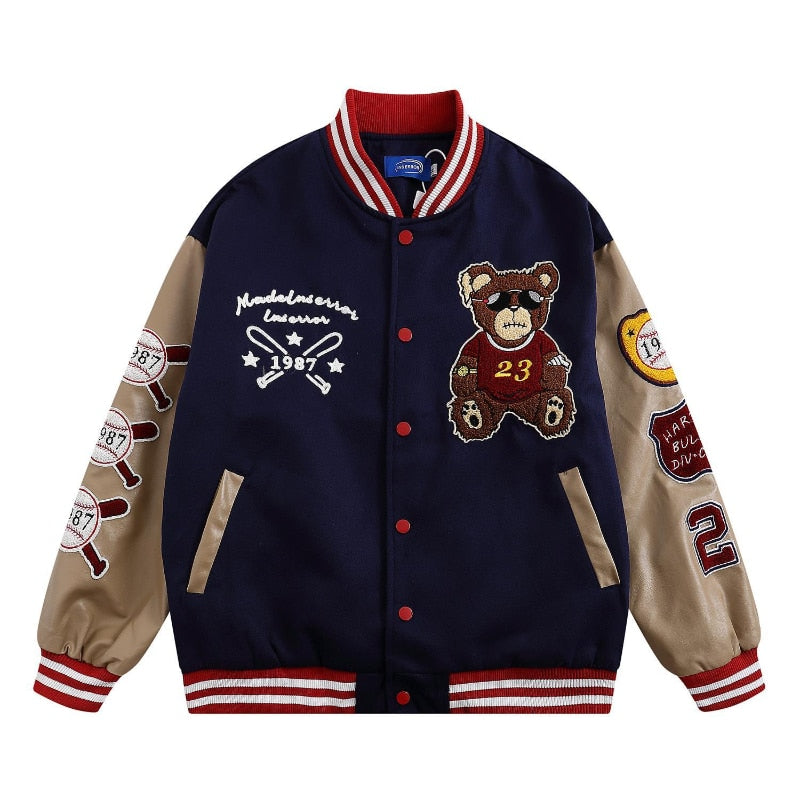 Bekleidungsjacke, amerikanische Retro-lose Herren-Baseball-Kleidung, Straßenrennen