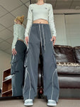 Y2k Style Cargo Pants Loose Oversized Casual Harajuku For Women