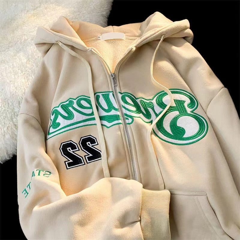 Hoodies Women Casual Loose Y2k Vintage loose