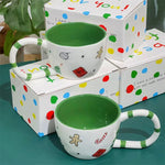 350ML Christmas Coffee Mug Ceramic Cup Winterp