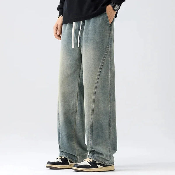 Mens Heritage Straight Leg Jeans Heavyweight Workwear Denim