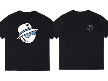 Unisex Korean Fashion Set - Bucket Hat & Printed Tee