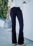 High Waisted Corduroy Flare Pants