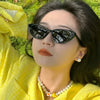 Vintage Cat Eye Sunglasses Women Luxury UV400 Outdoor Eyewear