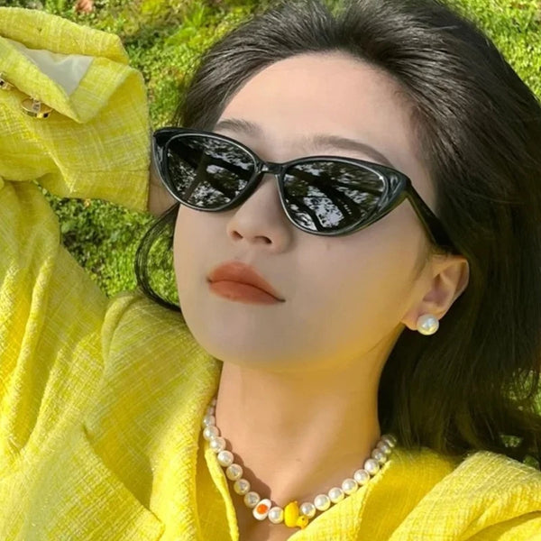 Vintage Cat Eye Sunglasses Women Luxury UV400 Outdoor Eyewear