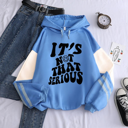 Women Streetwear Fleece Unisex Hooded Sweatshirts