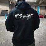 Dead Inside Hoodie: Invertiertes Kreuz-Sweatshirt für Männer