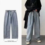 Large Size Workwear Wide Leg Jeans Baggy Pants