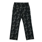 Retro spring and autumn tide brand pants hip-hop national tide trousers