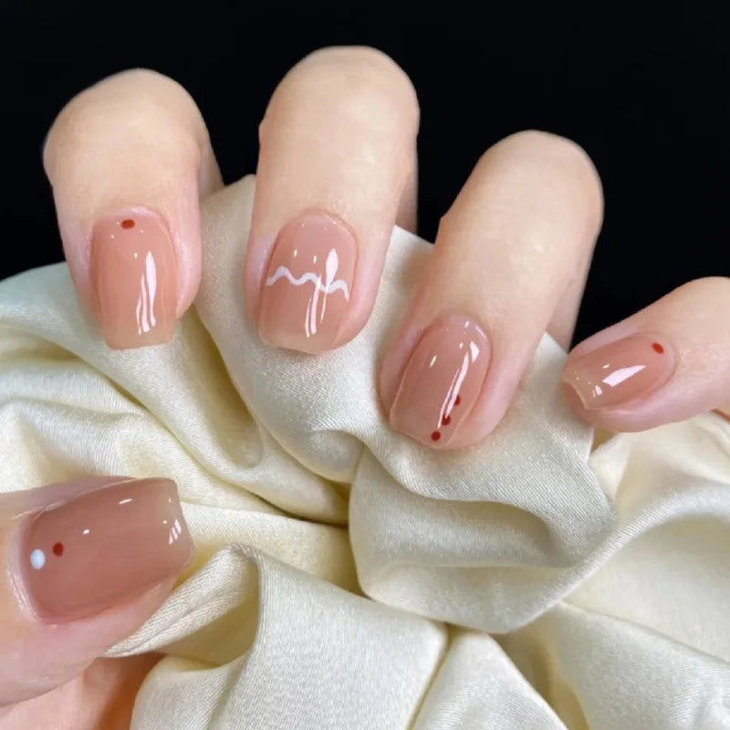Minimalist Nude Nails