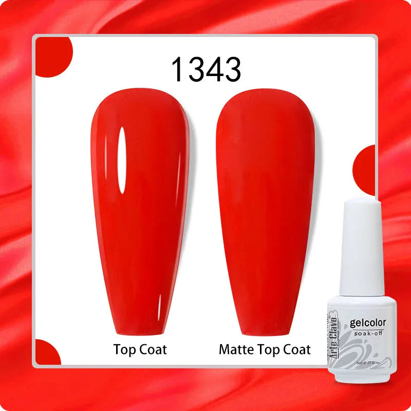 8ml Pure Color Gel Nail Polish Nail Art Manicure Semi Permanent