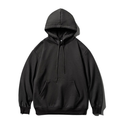 Woman Hoodies Oversized Solid Korean Pullovers