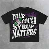 Y2K Top Syrup Matters Graphic Print Tee