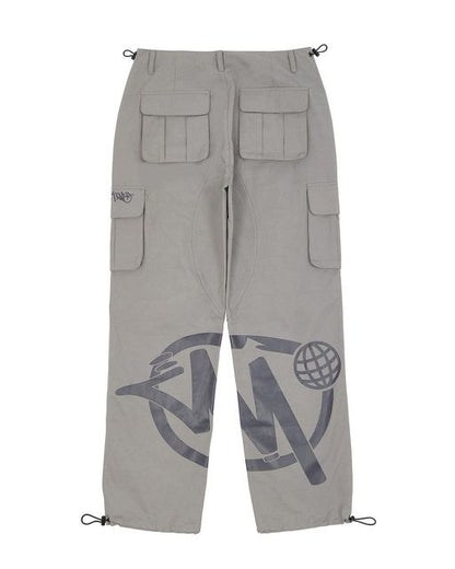 Cargohose Herren Y2k Harajuku Mode Lässig Hip Hop Streetwear